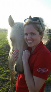 Jessica Brown and her horse Kimba